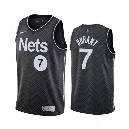 Herren NBA Brooklyn Nets Trikot Kevin Durant 7 2020-21 Earned Edition Swingman